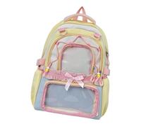Greabuy Itabag Sac à dos avec inserts pour femme et homme Transparent, jaune, Beauté de masse