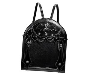 Greabuy Itabag Sac à dos esthétique avec insert pour affichage d'anime, gothique, punk, sac à bandoulière