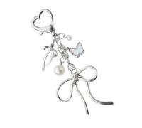 Greabuy Joli pendentif en forme de nœud pour sac d'école des années 2000, breloque de dessin animé pour garçons et filles, Pendentif nœud, 10CM