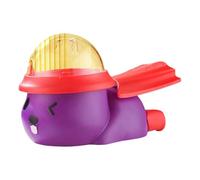 Greabuy Jouet amusant pour nourriture - Pédale de taquinerie - Jouet puzzle interactif pour chatons d'intérieur - Mangeoire à croquettes - Pédale rotative multifonction pour chats