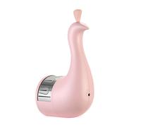 Greabuy Lampe murale en forme de paon rechargeable par USB, veilleuse moderne pour ambiances créatives pour décoration de la maison, projecteur coloré durable avec télécommande