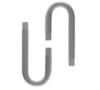 Greabuy Lot de 2 tubes de mesure lourds antirouille sans soudure CO2 O2 pour réservoirs d'eau Utilisation en usine Tuyau en U