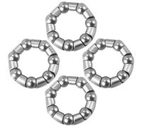 Greabuy Lot de 4 roulements à billes universels pour fourche avant - Roulement de course pour moyeu, manivelles, fourche, accessoires de vélo universels durables