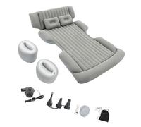 Greabuy Matelas gonflable pour voiture et camping avec dispositif de gonflage intégré et sac de rangement 184 x 122 cm