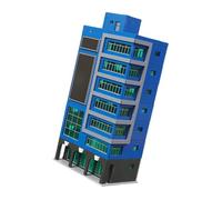 Greabuy Modèle d'architecture ABS détaillé à l'échelle 1/150 - Modèle miniature de dioramas pour collectionneurs et éducation - Collection architecturale