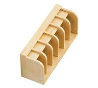 Greabuy Organisateurs de ceinture multicouches en bois durable pour les enchevêtrements et gestion facile de l'accès Porte-ceinture multicouche