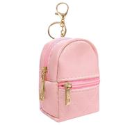 Greabuy Petit sac à dos porte-clés sac de rangement cosmétique pour femmes support rouge à lèvres organisateur de maquillage de voyage élégant, Couleur 1, Size 2.43x1.77x3.86inch