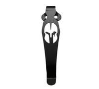 Greabuy Pince à couteau pliable papillon en alliage Pinces arrière pour couteau pliant Clip de poche