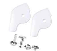 Greabuy Plaque de réparation invisible en silicone avec fermoir en métal pour éviter les dommages causés par la friction pour un usage quotidien, claire, Taille unique