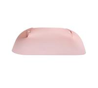 Greabuy Plateau d'alimentation pour animaux de compagnie avec bordure pliable, tapis de table anti-éclaboussures pour petit chien