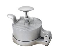 Greabuy Presse à hamburger modifiable à ressort avec revêtement anti-adhésif pour d'excellentes galettes de bœuf et de poulet brassées maison, outil d'aplatissement de viande de qualité commerciale