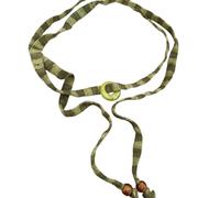 Greabuy Ras du cou multicolore en coton tissé à la main, accessoire doux pour la peau, parfait pour les fêtes et superposition en corde de coton, One Size, Comme décrit, Comme décrit.