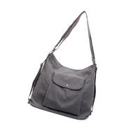 Greabuy Sac à dos convertible en velours côtelé avec plusieurs options de transport, grande capacité pour les trajets quotidiens, gris