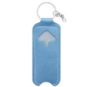 Greabuy Sac de rangement pour rouge à lèvres, porte-clés, baume à lèvres, porte-gloss à lèvres, organiseurs de bijoux pour femme, bleu, 9cm