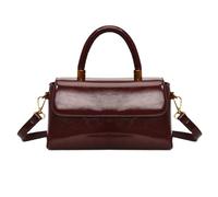 Greabuy SophistiquatedCrossbody Bag With Adjustable Strap Practical PU Leather Shoulder Handba for Work Shopping and Social Event PU Leather Shoulder Bag, Rouge, One Size