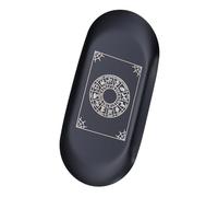 Greabuy Support artistique en acier inoxydable noir pour tarots et décorations de table et rassemblements