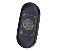 Greabuy Support artistique en acier inoxydable noir pour tarots et décorations de table et rassemblements