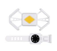 Greabuy Support de téléphone universel pour vélo avec coussinet en silicone durable pour vélo en plein air, exercice de vélo absorbant les chocs