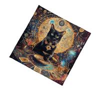 Greabuy Tarot Lecture Tarots Table Autels Tissu Mystérieux Tapis de Jeu de Société Pendules Divinations Nappe de Jeu de Société Pad Tarots Carte Nappe