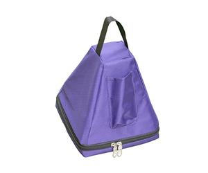 GREALY Pyramide chantante en Cristal 6/8/10/12 Pouces for la guérison par Le Son méditation thérapie par Le Son Yoga Chakra méditation guérison (Size : Separate Bag for 7/8inch)