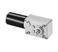 Greartisan Moteur à engrenage sans fin réversible autobloquant avec câble 12 V CC 10 tr/min 40 kg 8 mm Moteur à engrenage sans fin avec couple élevé, moteur de boîte de vitesses électrique à turbine