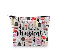 Greas Musical Inspired Gift It It from A Musical Theatre Makeup Bag for Broadway Musical Lovers, De Greas Bag EU, Trousse à cosmétiques avec impression