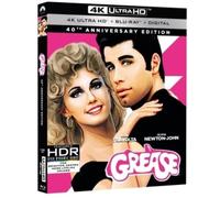 Grease (40th Anniversary Edition) [Ultra Hd] With Blu-Ray, 4k Mastering, Anni