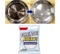 Grease Away Powder Cleaner,Instant Grease Removal Cleaner, Multifunctional Cleaning Powder,Multi-Purpose Stain Removal Kitchen Grease Cleaner, for Kitchen Sink, Oven Cookware (1Pcs)