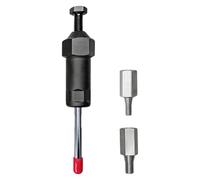 Grease Fitting Cleaning Tool - Heavy Duty Hydraulic Unclogger | M6 & M8 Ada | High Pressure Steel Body, Clears Hardened Grease, Tractor & Machinery Maintenance, Portable Toolbox Size