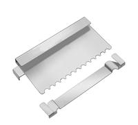 Grease Gate Spatule de porte, grille à graisse | 2 bouchons à graisse en acier inoxydable, accessoires pour les outils de cuisson en plein air pour gril, top assiettes et autres grilles