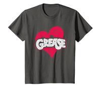 Grease Heart T-Shirt, Enfant, Asphalte, 2 Ans