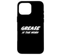 Grease is The Word | Musique du Film Musical des années 1970 Coque pour iPhone 16 Pro Max