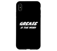Grease is The Word | Musique du Film Musical des années 1970 Coque pour iPhone XS Max