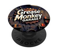 Grease Monkey Garage Voiture Classique PopSockets PopGrip Adhésif