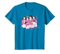 Grease Pink Rules Pink pour Femmes T-Shirt, Enfant, Saphir, 3 Ans