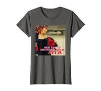 Grease se voit à Thunder Road, Stud Sandy T-Shirt, Femme, Asphalte, XL