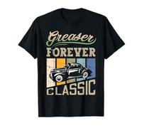Greaser Forever Classic Sock Hop 1950s Rockability Vintage T-Shirt