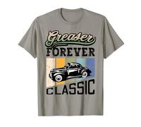 Greaser Forever Classic Sock Hop 1950s Rockability Vintage T-Shirt