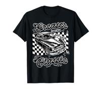 Greaser Forever Classic Sock Hop 1950s Rockability Vintage T-Shirt