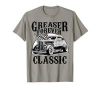 Greaser Forever Classic Sock Hop 1950s Rockability Vintage T-Shirt