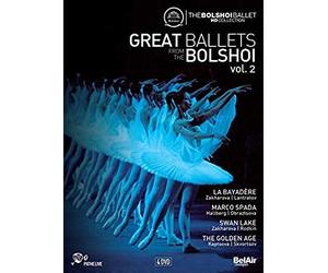 Great Ballets From The Bolshoi, Vol. 2 - La Bayadere, Marco Spada, Swan Lake, The Golden Age
