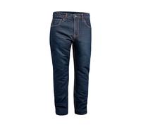 GREAT BIKERS GEAR - Jeans de protection pour homme - Doublure en aramide - Pantalon de moto - Doublure de protection renforcée - Protection des genoux et des hanches (71,1 x 81,3 cm, bleu foncé)