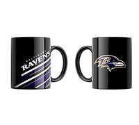 Great Branding Baltimore Ravens NFL Classic Mug (330 ML) Stripes Tasse - Stück