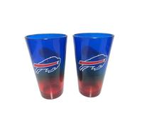 Great Branding Buffalo Bills NFL Lot de 2 verres à pinte 475 ml