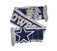 Great Branding Dallas Cowboys NFL HD Jaquard Scarf Bleu Gris Écharpe