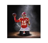 Great Branding Kansas City Chiefs NFLPA Mahomes Lampe LED avec logo Mahomes Mode de changement avec 3 couleurs différentes