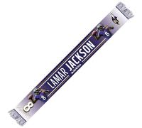 Great Branding Winter Fan Écharpe - NFL Baltimore Ravens LAMAR JACKSON