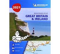 Great Britain & Ireland 2021 - Mains Roads Atlas (A4-Paperback): Tourist & Motoring Atlas A4 Paperback