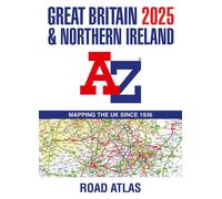 Great Britain & Northern Ireland A-Z Road Atlas 2025 (A3 Paperback)