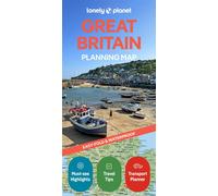 Great Britain Planning Map 2ed -anglais- - Lonely planet eng - Lonely Planet - Atlas / carte